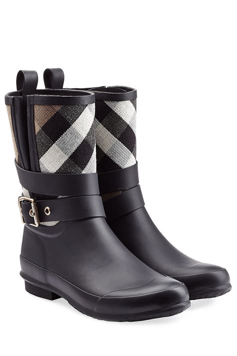 women's burberry boots|burberry rubber boots.